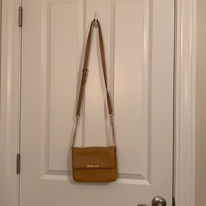 Light brown/tan and gold accent Michael Kors